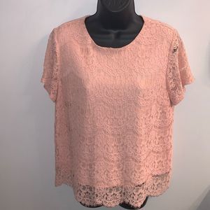 Dressy Floral Lace Top